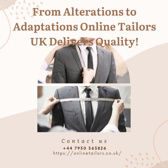 Custom Tailored Shirts and Suits